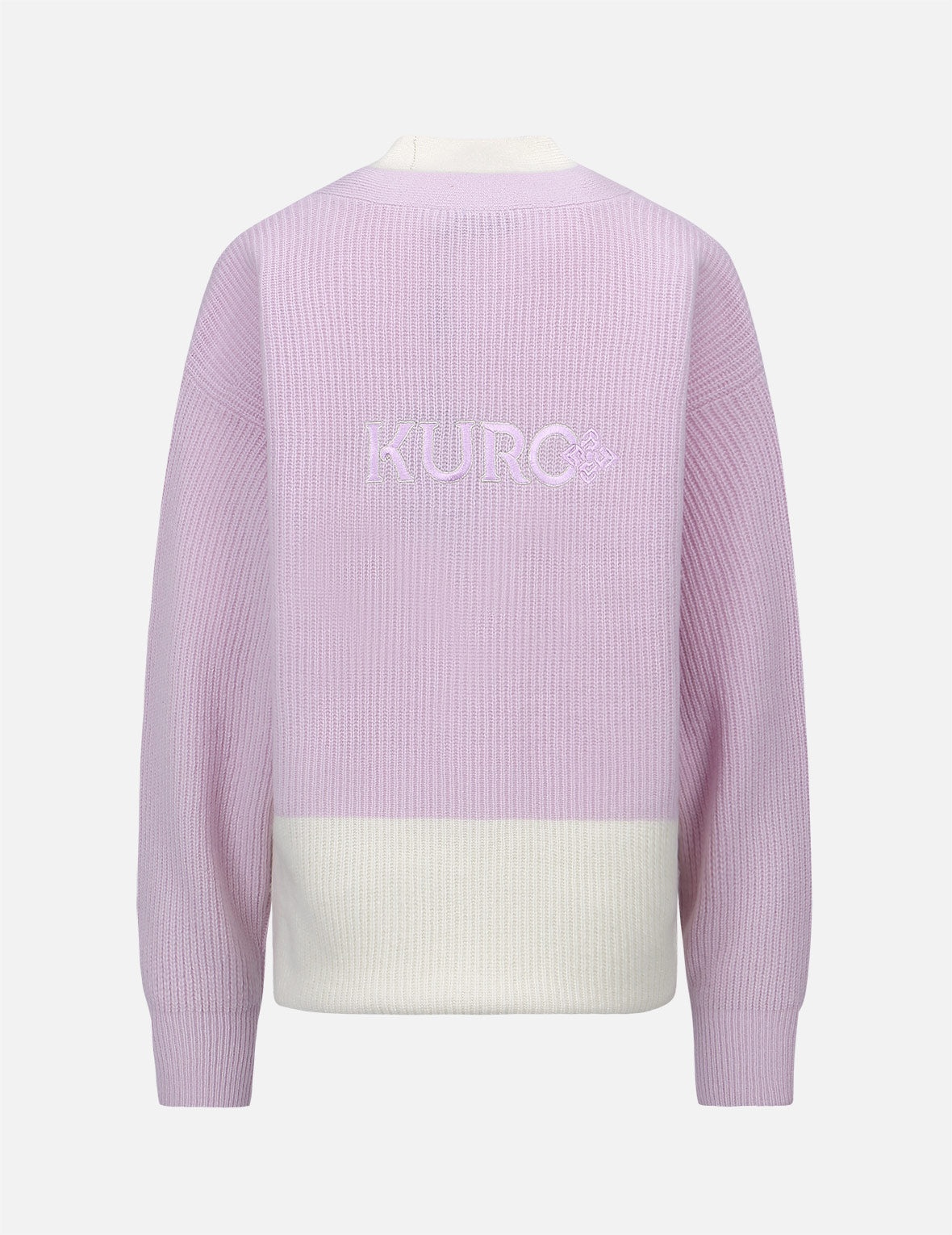 Logo Embroidered 2-in-1 Knitted Cardigan - 8