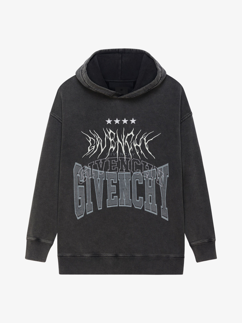 OVERSIZED HOODIE IN EMBROIDERED JERSEY 1