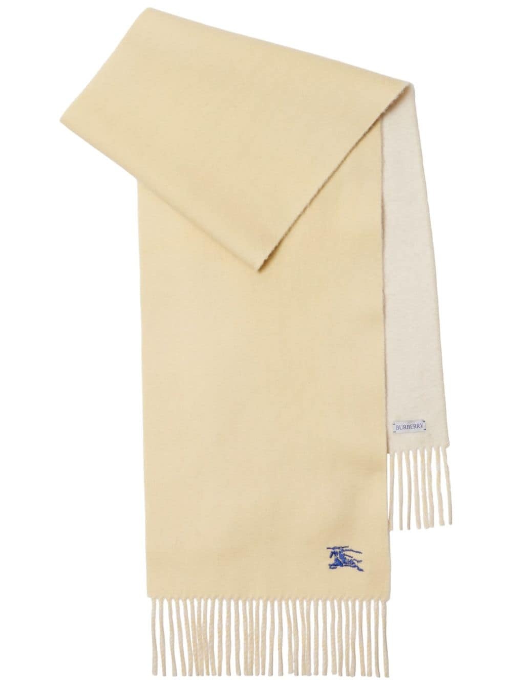 reversible cashmere scarf - 1