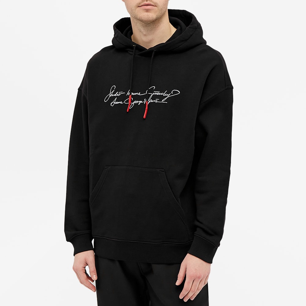 Givenchy Oversized Embroidered Calligraphy Hoody - 4