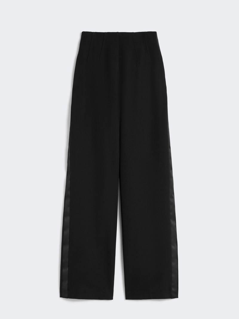SATIRA Gabardine wool trousers 1