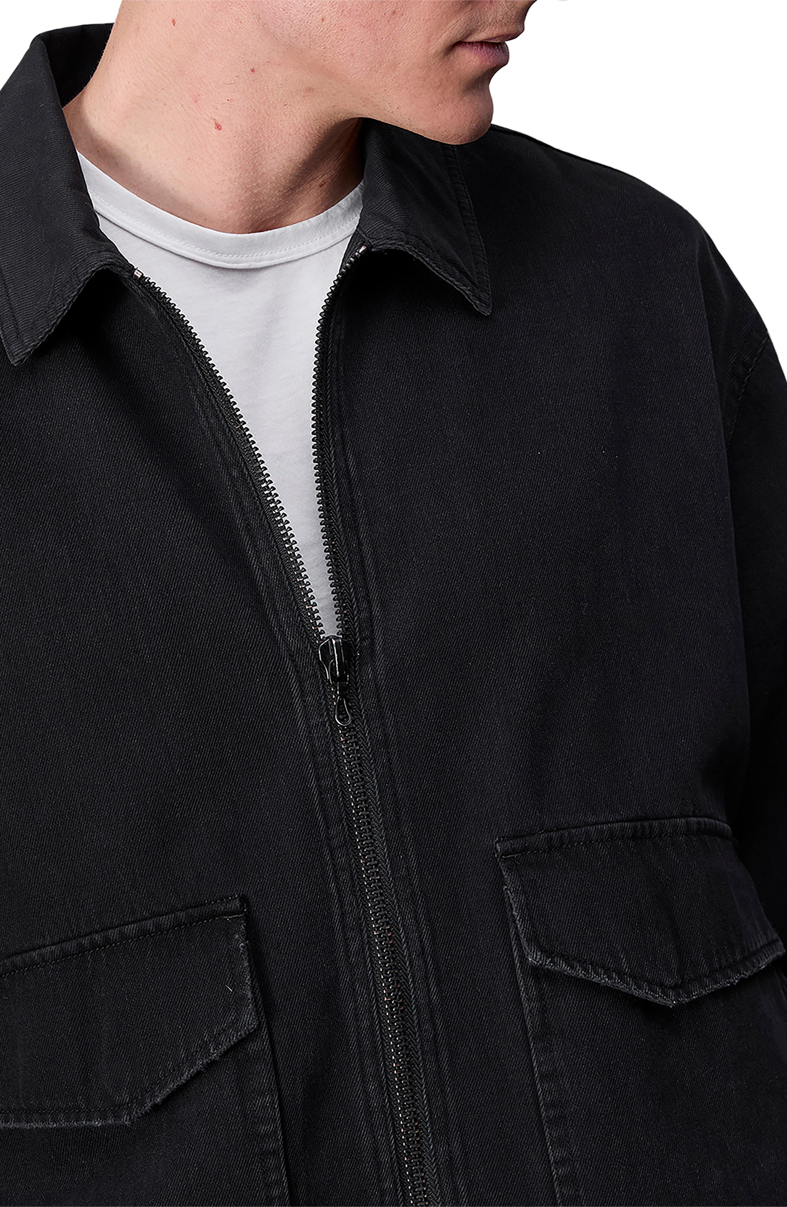 rag & bone Dorset Denim Jacket in Black at Nordstrom - 4