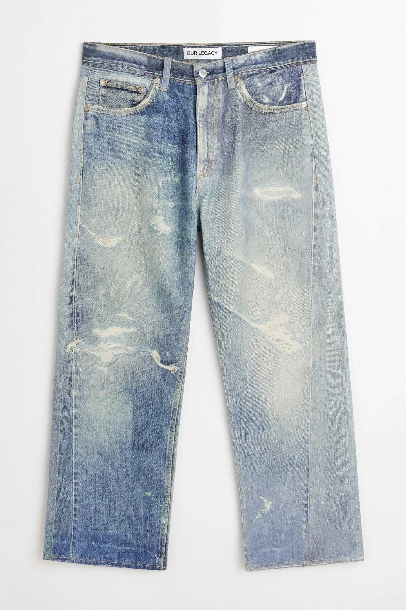 Third Cut Digital Denim Print - 1
