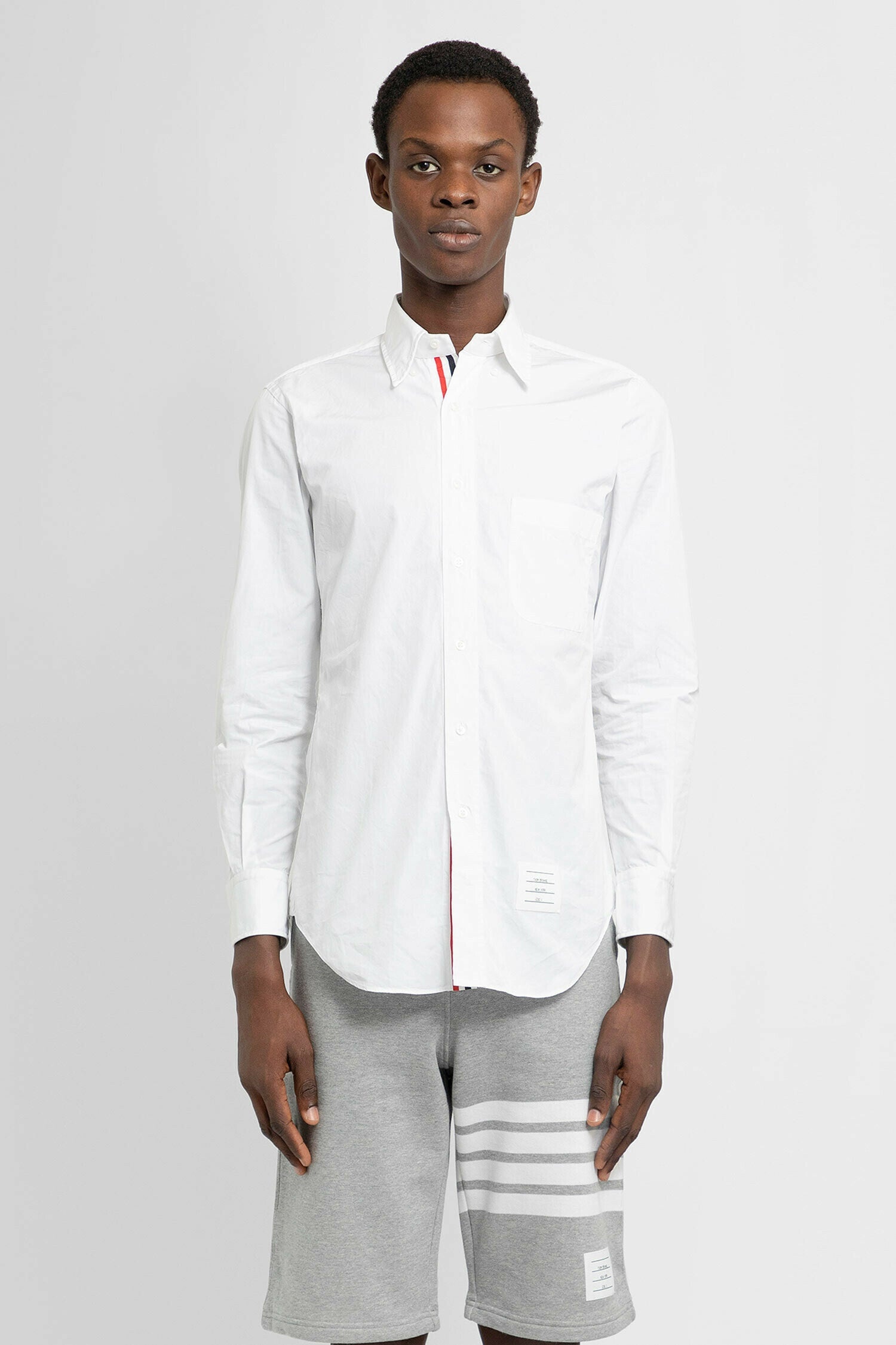 THOM BROWNE MAN WHITE SHIRTS - 1