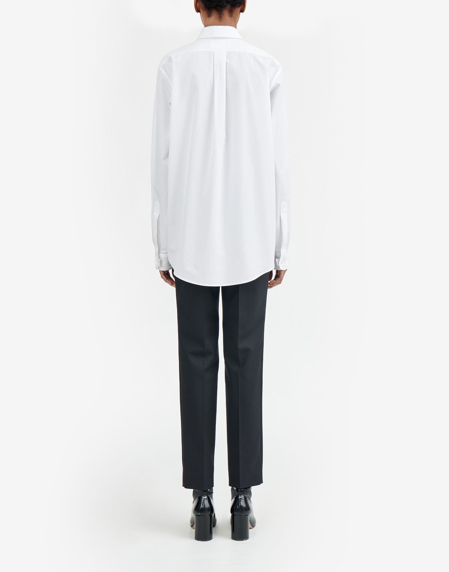 Décortiqué organic cotton poplin shirt - 4