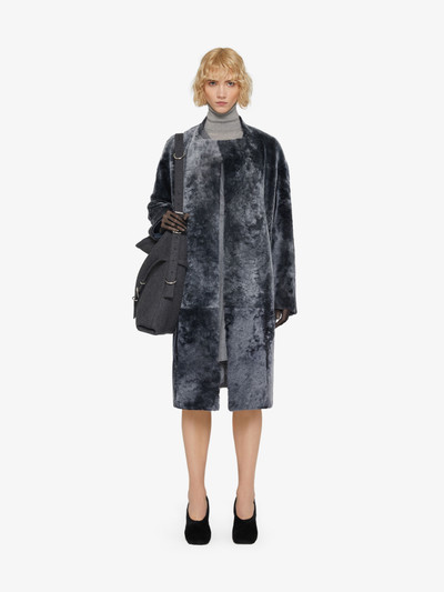 Givenchy COAT IN SHEARLING outlook