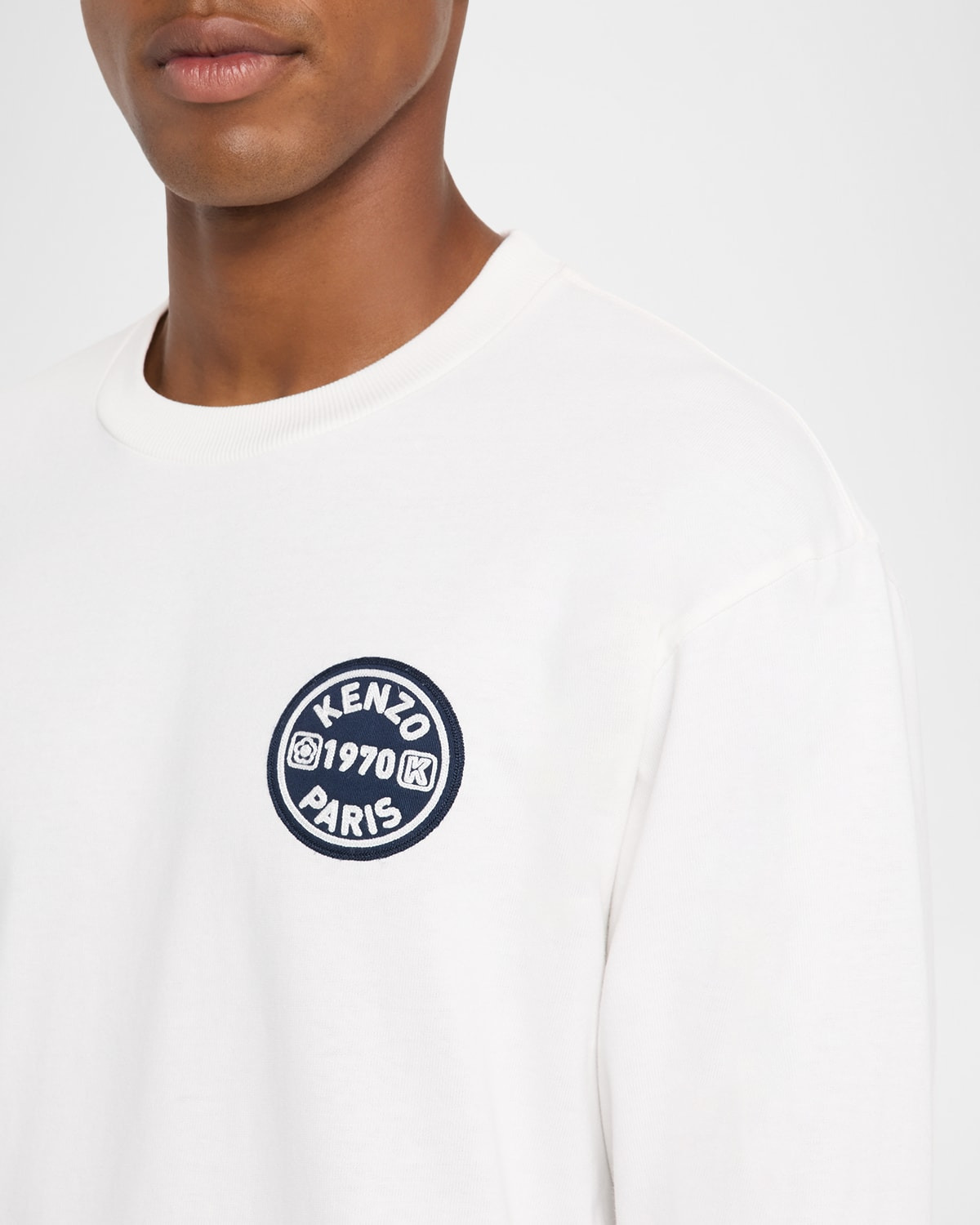 Men's City Embroidered Long-Sleeve T-Shirt - 5