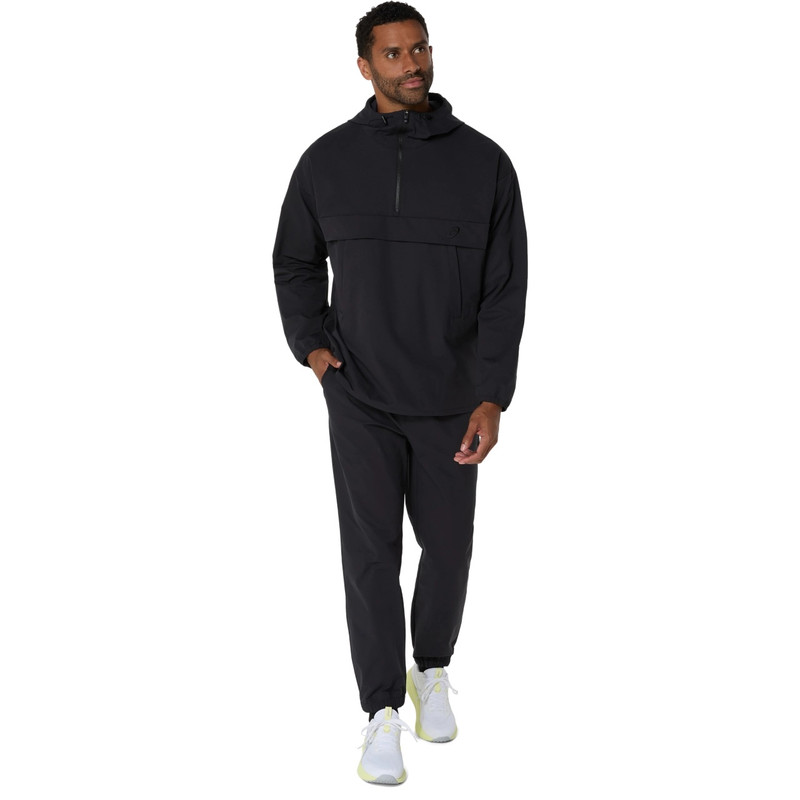 DOUBLE WEAVE RELAXED PULL OVER JACKET 8