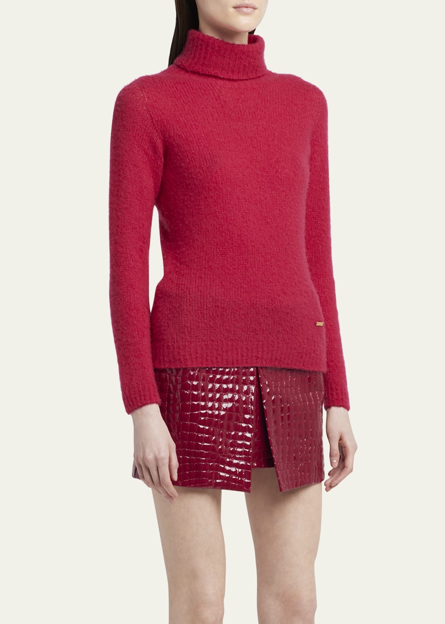 Turtleneck Cashmere Sweater - 4
