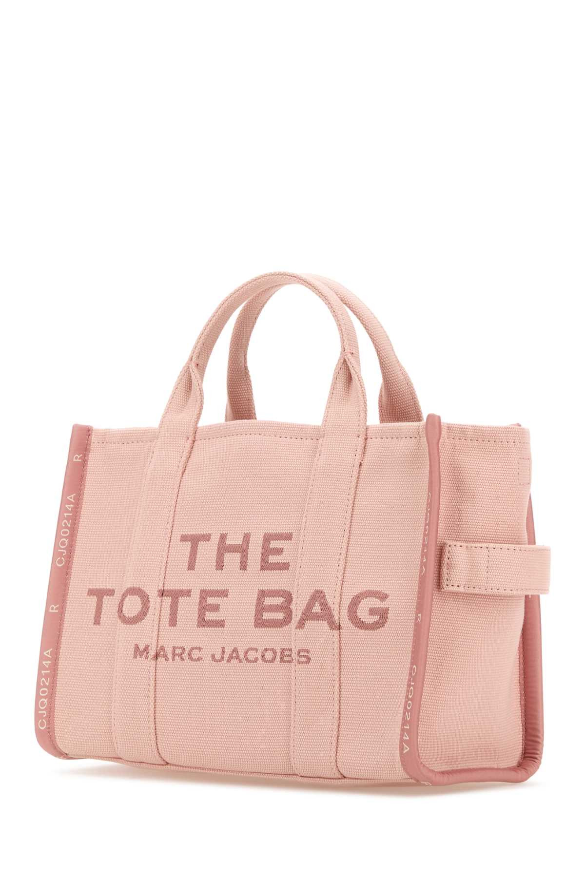 Marc Jacobs Women Pink Canvas The Tote Shopping Bag - 2