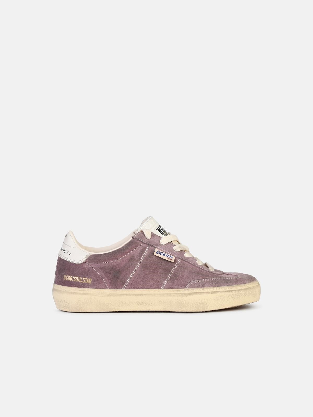 'SOUL STAR' SNEAKERS IN PURPLE SUEDE - 1