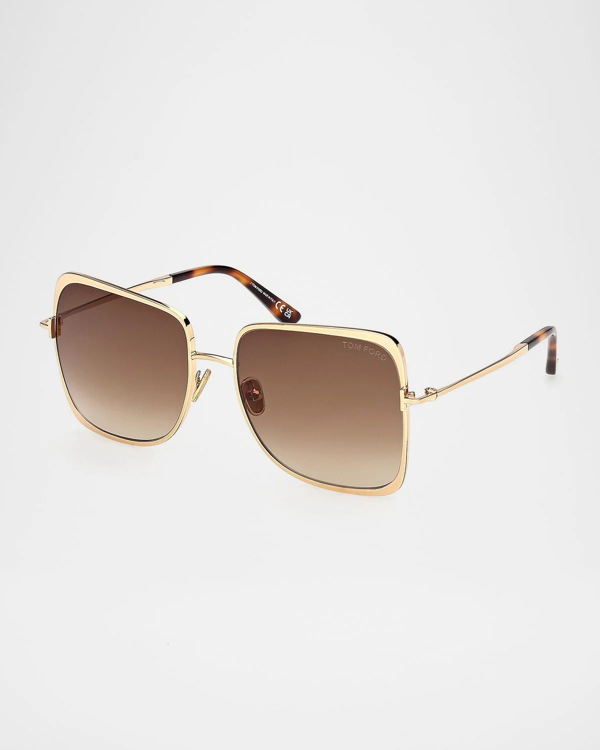 Tara Square Metal Sunglasses - 1