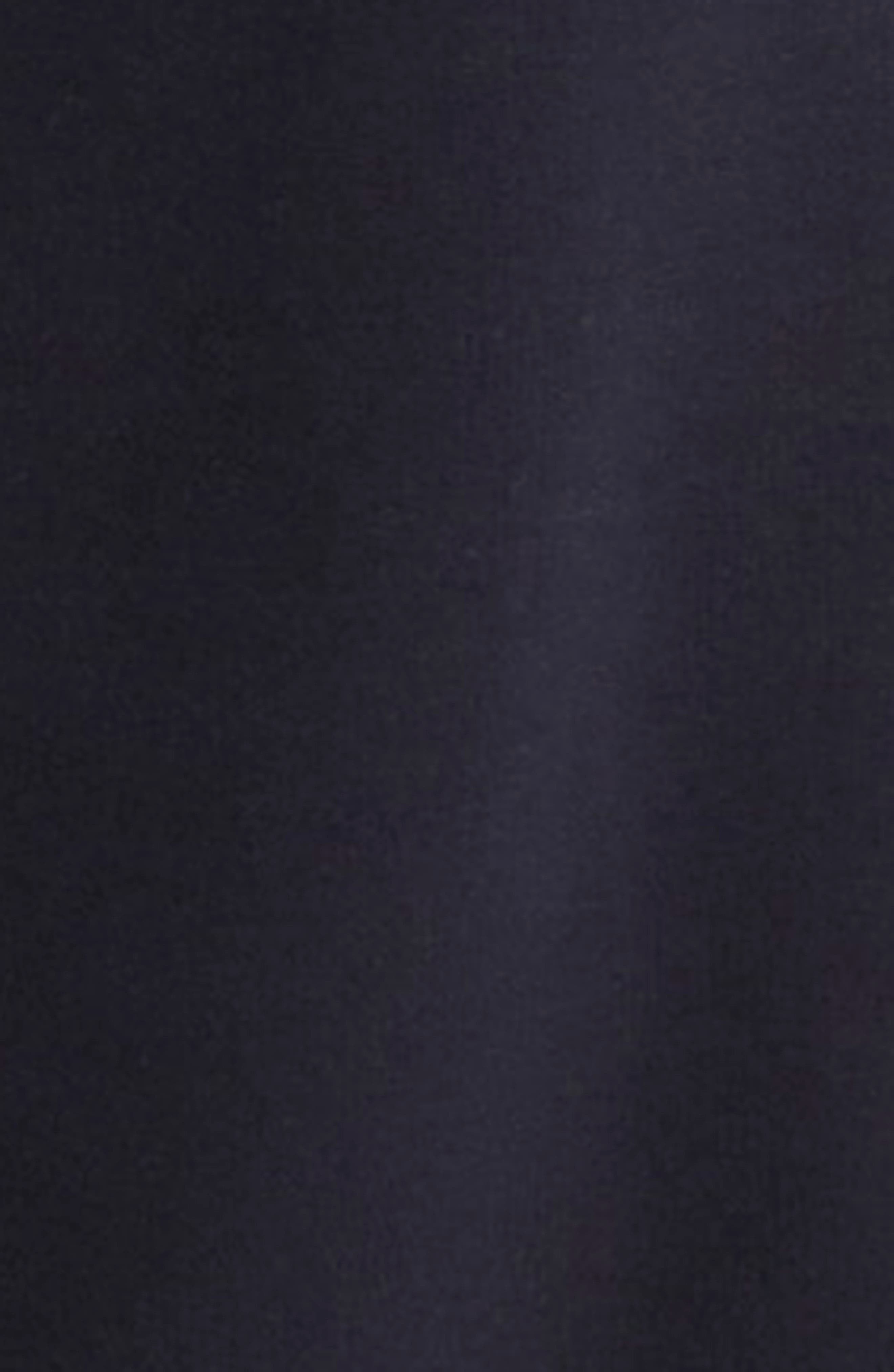 Emporio Armani Milan Ruched Long Sleeve Minidress in Navy at Nordstrom - 6