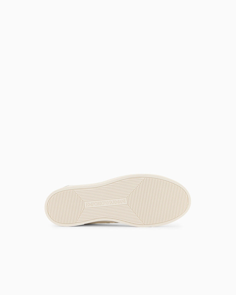 Nylon sneakers with jacquard all-over eagle 6