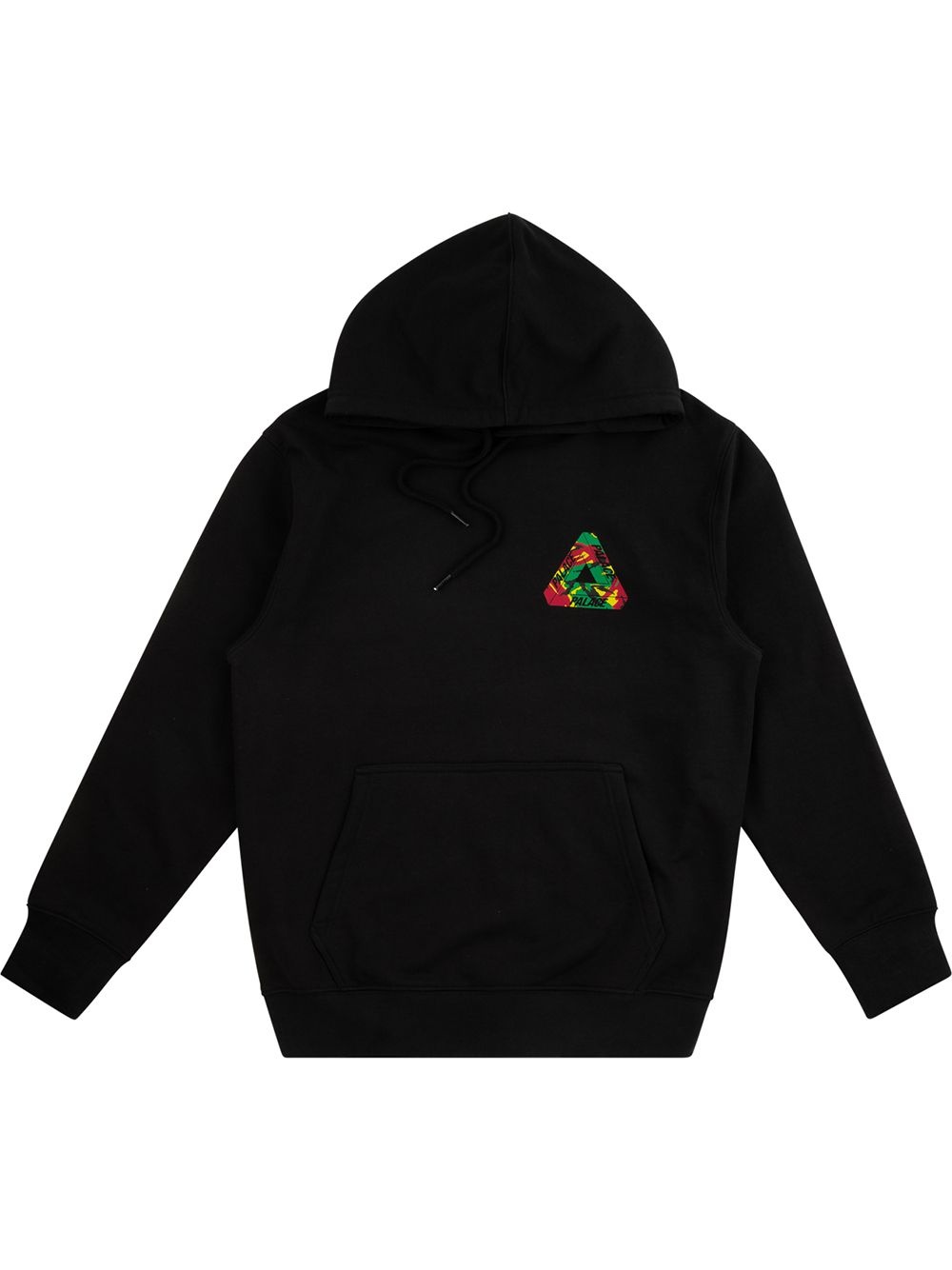 Tri-camo patch hoodie - 1