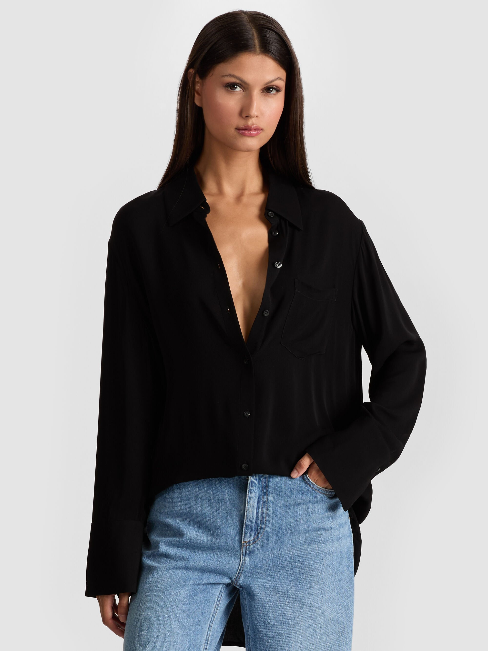 FINELY OVERSIZED BUTTON DOWN - 2
