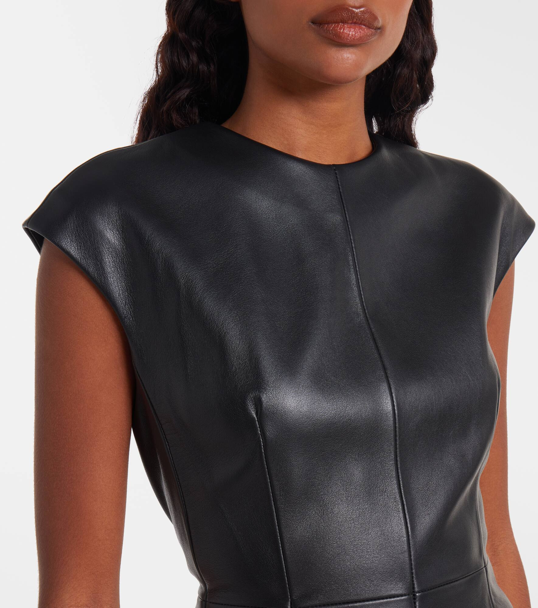 Terfrite leather minidress - 4