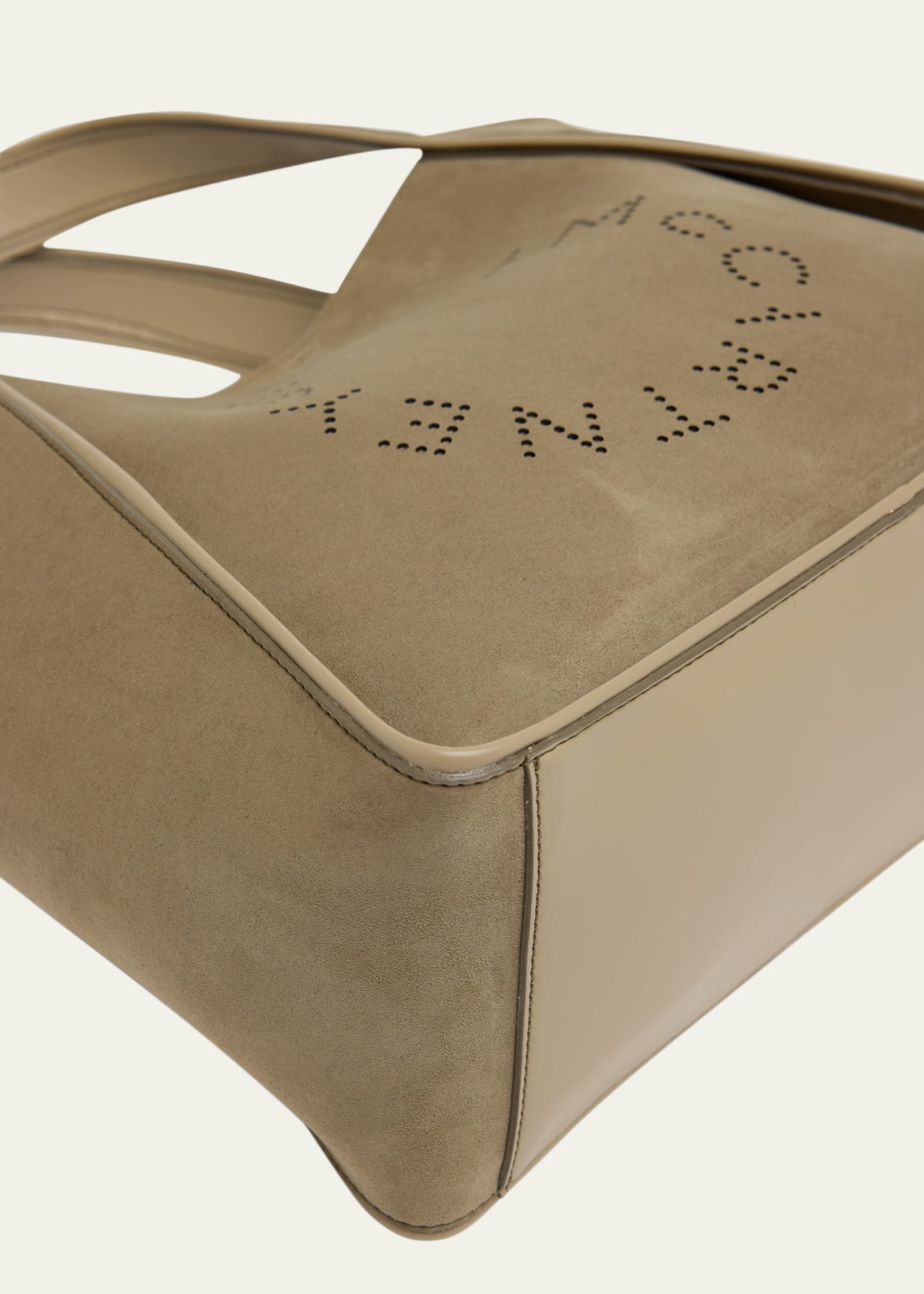 Logo Alter Suede Shoulder Bag - 5
