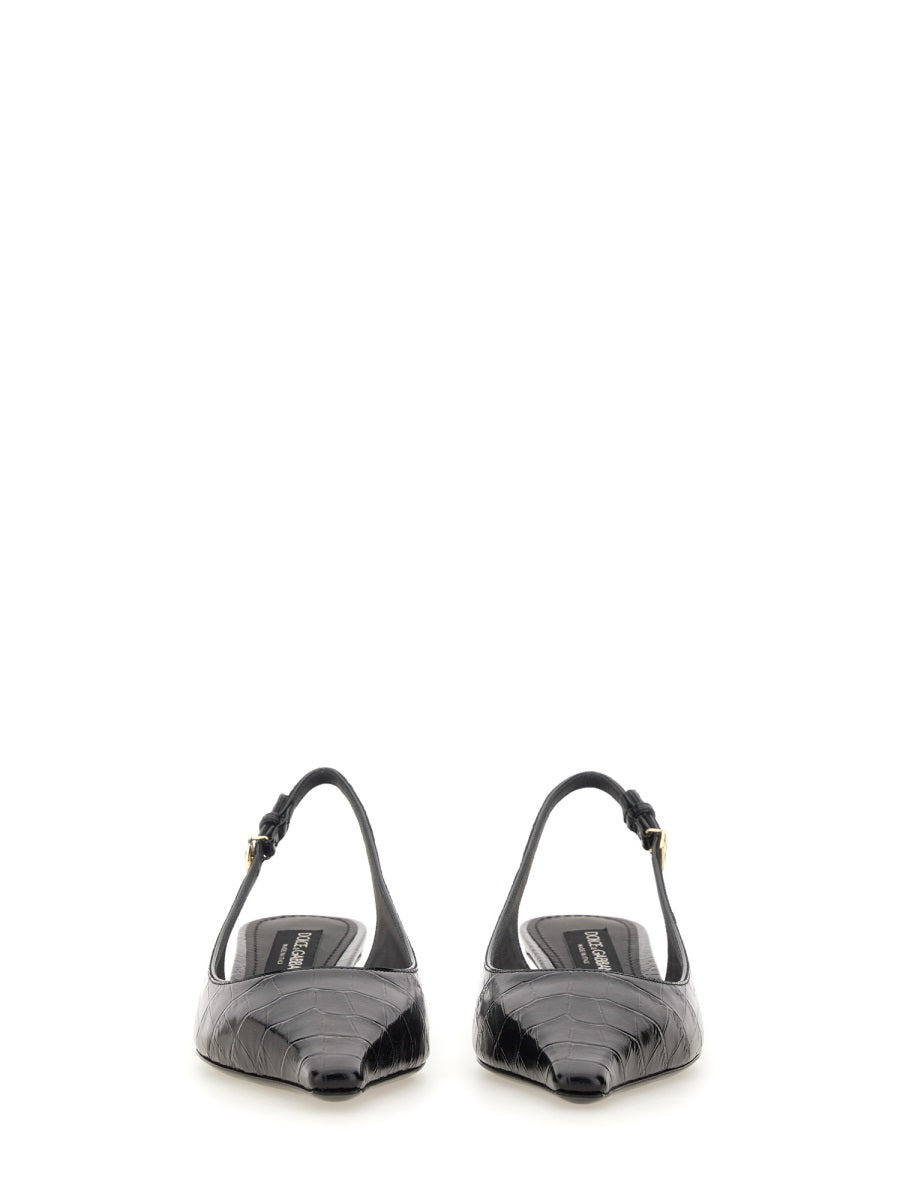 Dolce & Gabbana Women Slingback With Logo - 4