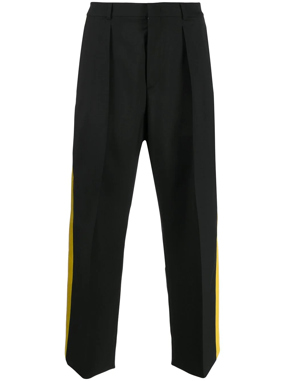 side stripe tailored trousers - 1