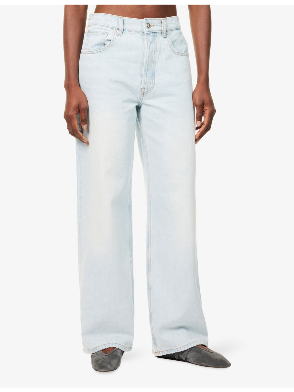 Manon Wide-Leg Denim Jeans - 3
