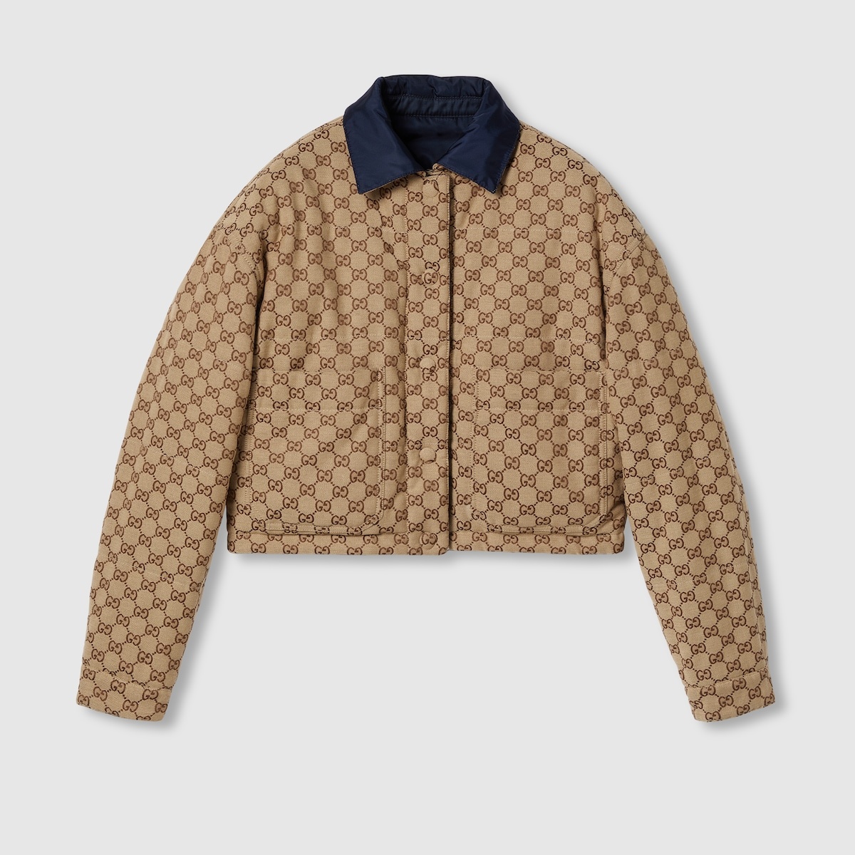 Reversible gabardine nylon jacket - 10