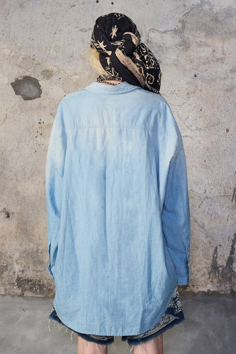 PINTUCK DROPNECK SHIRT 5