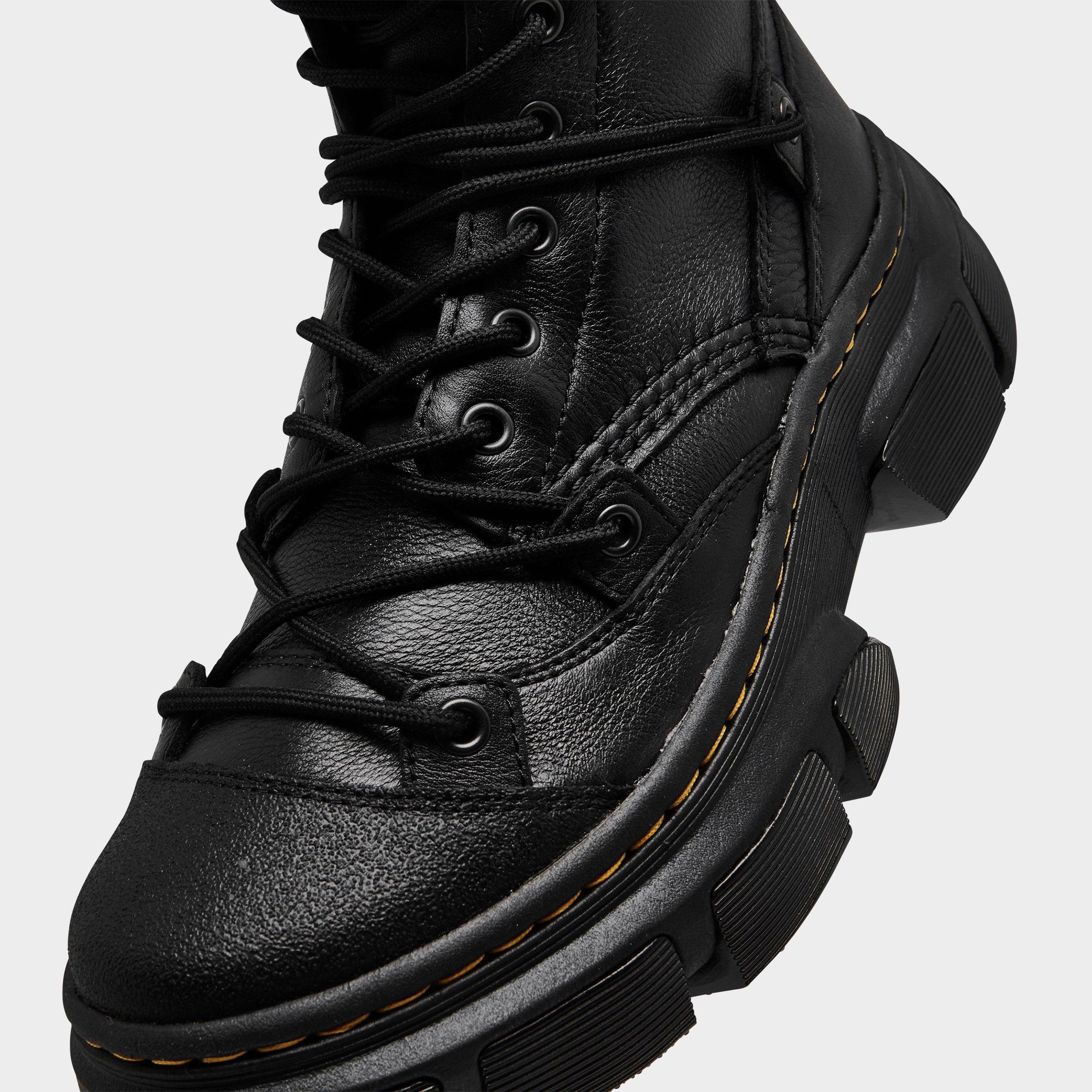 Dr. Martens WOMEN'S DR. MARTENS DMXL 8-EYE LEATHER BOOTS