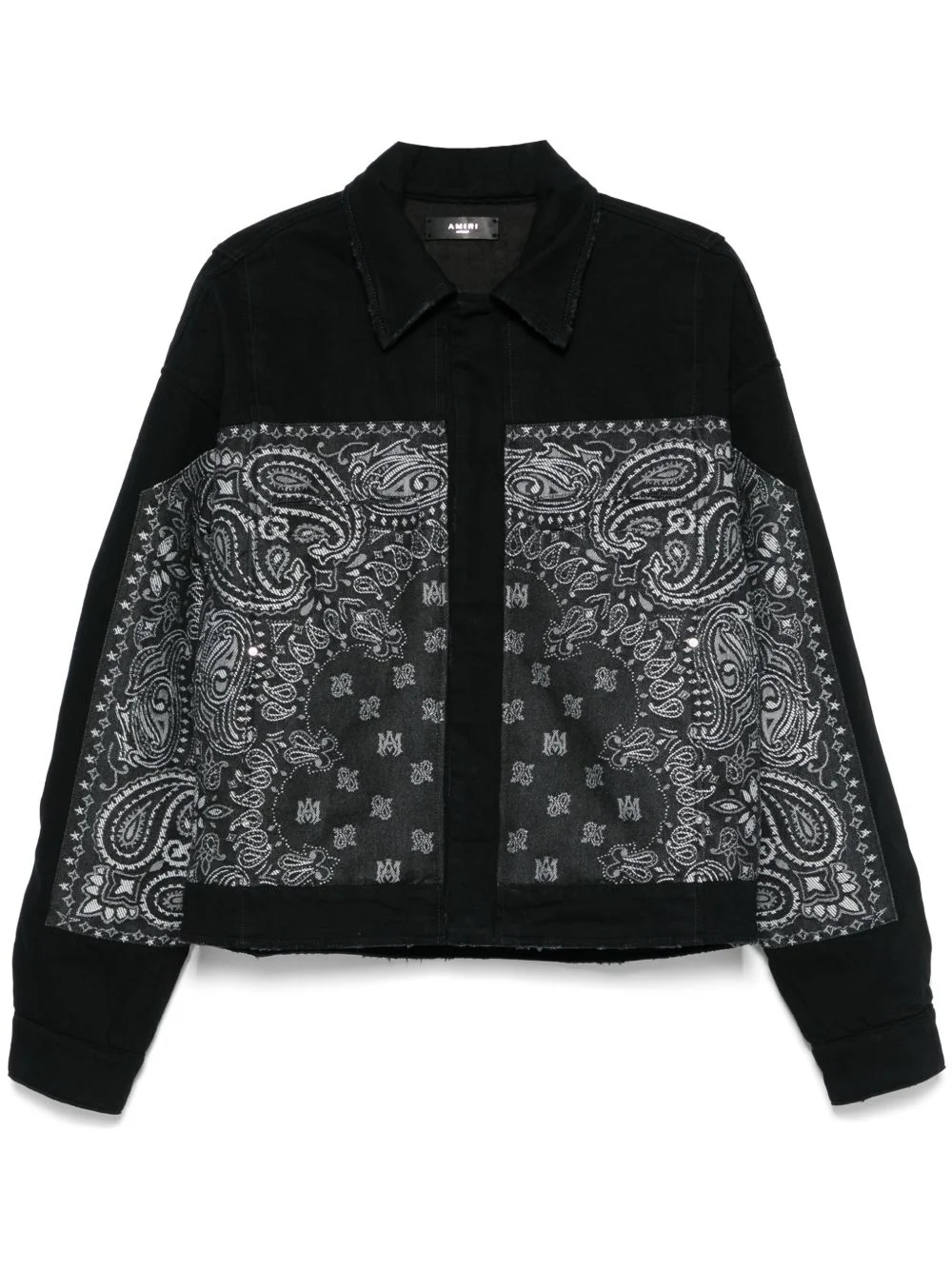 paisley-attern jacket - 1