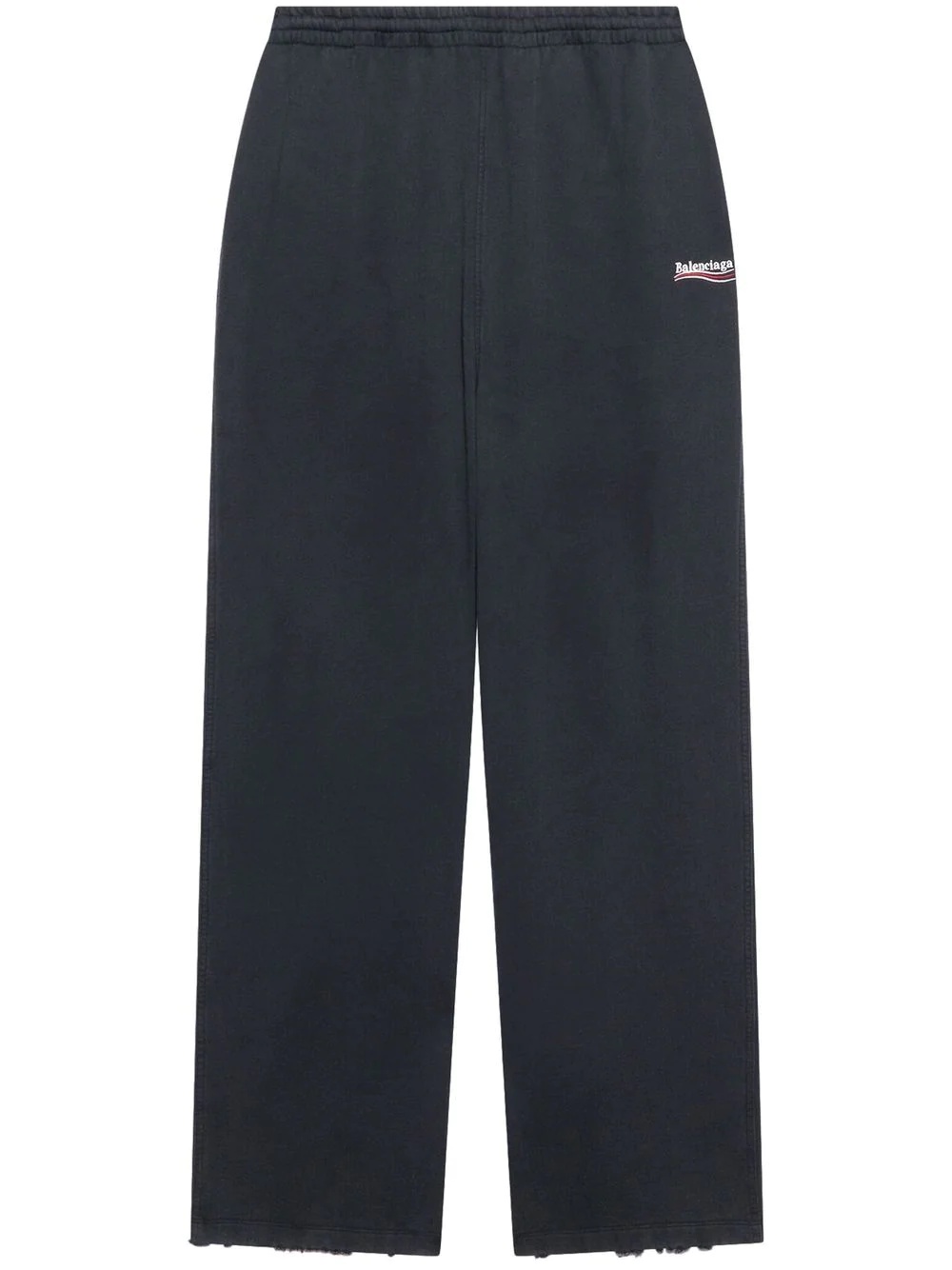 embroidered logo track trousers - 1