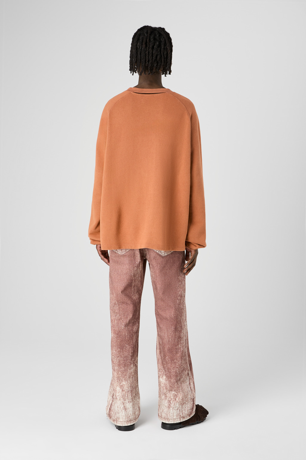 Faded Terracotta Organic Cotton Jersey - 2