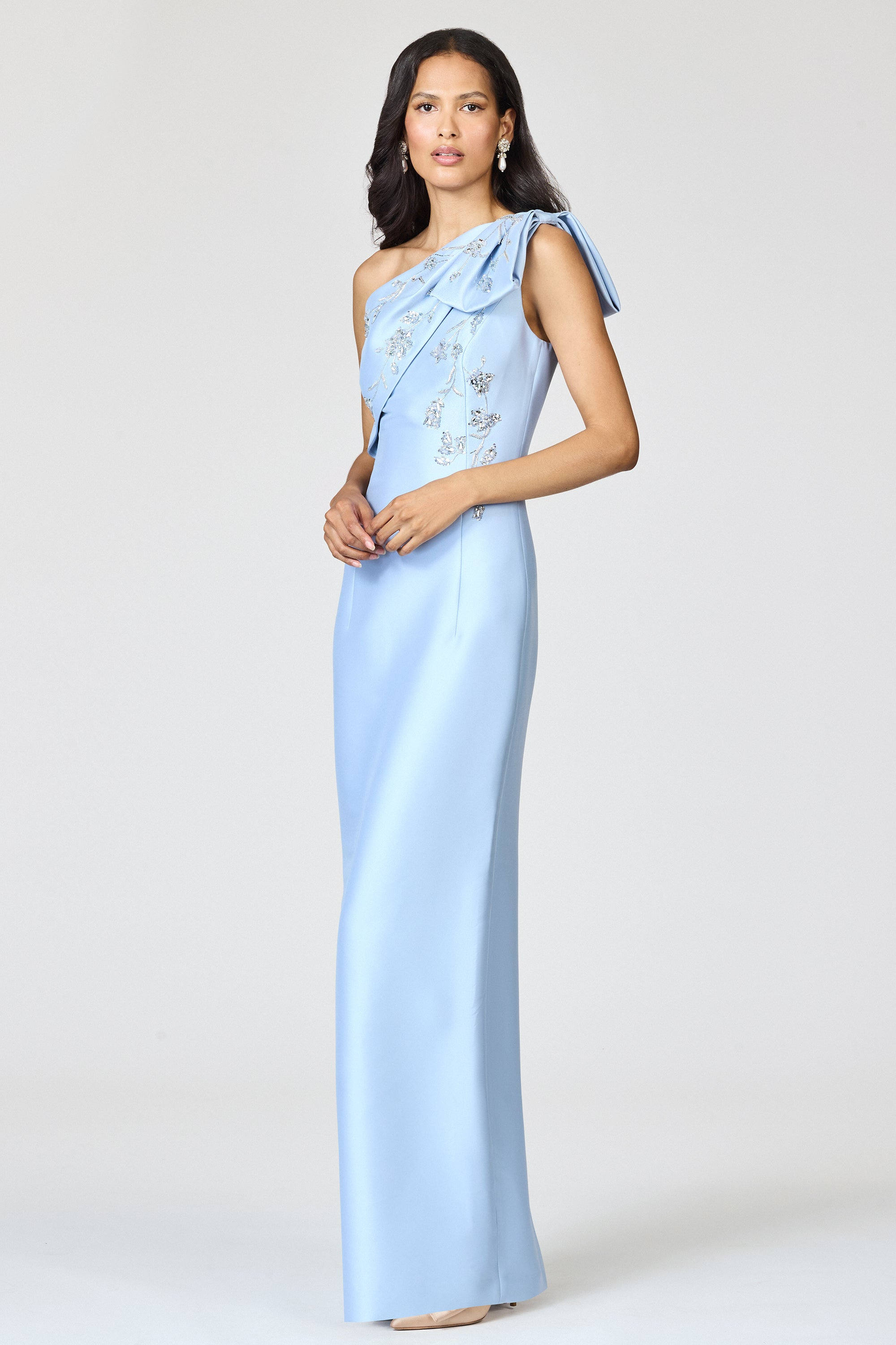 EMBELLISHED OLIVIA GOWN - GLACIAL BLUE - 4
