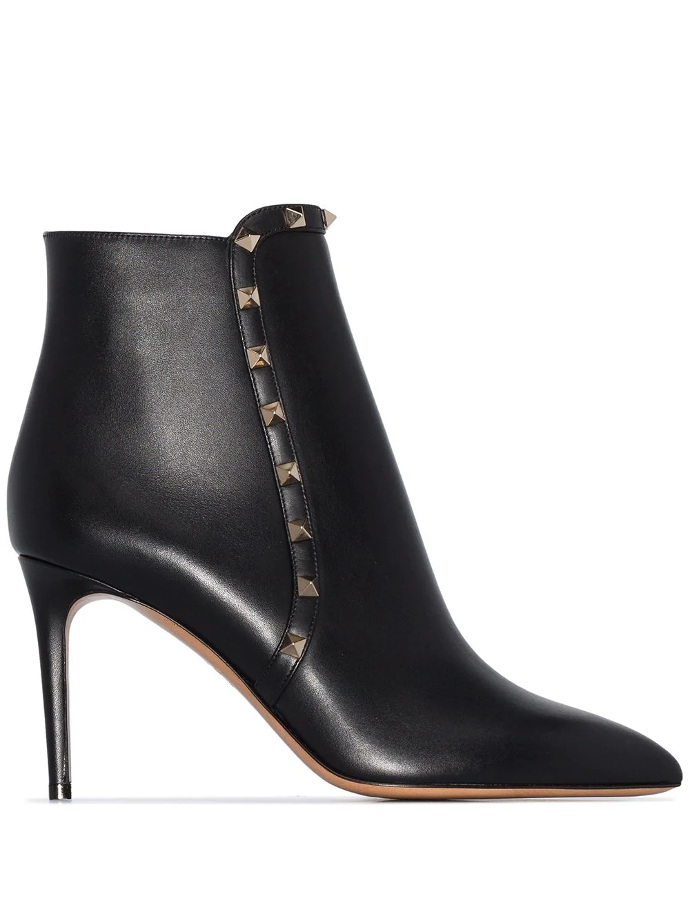 Rockstud 85mm ankle boots - 1