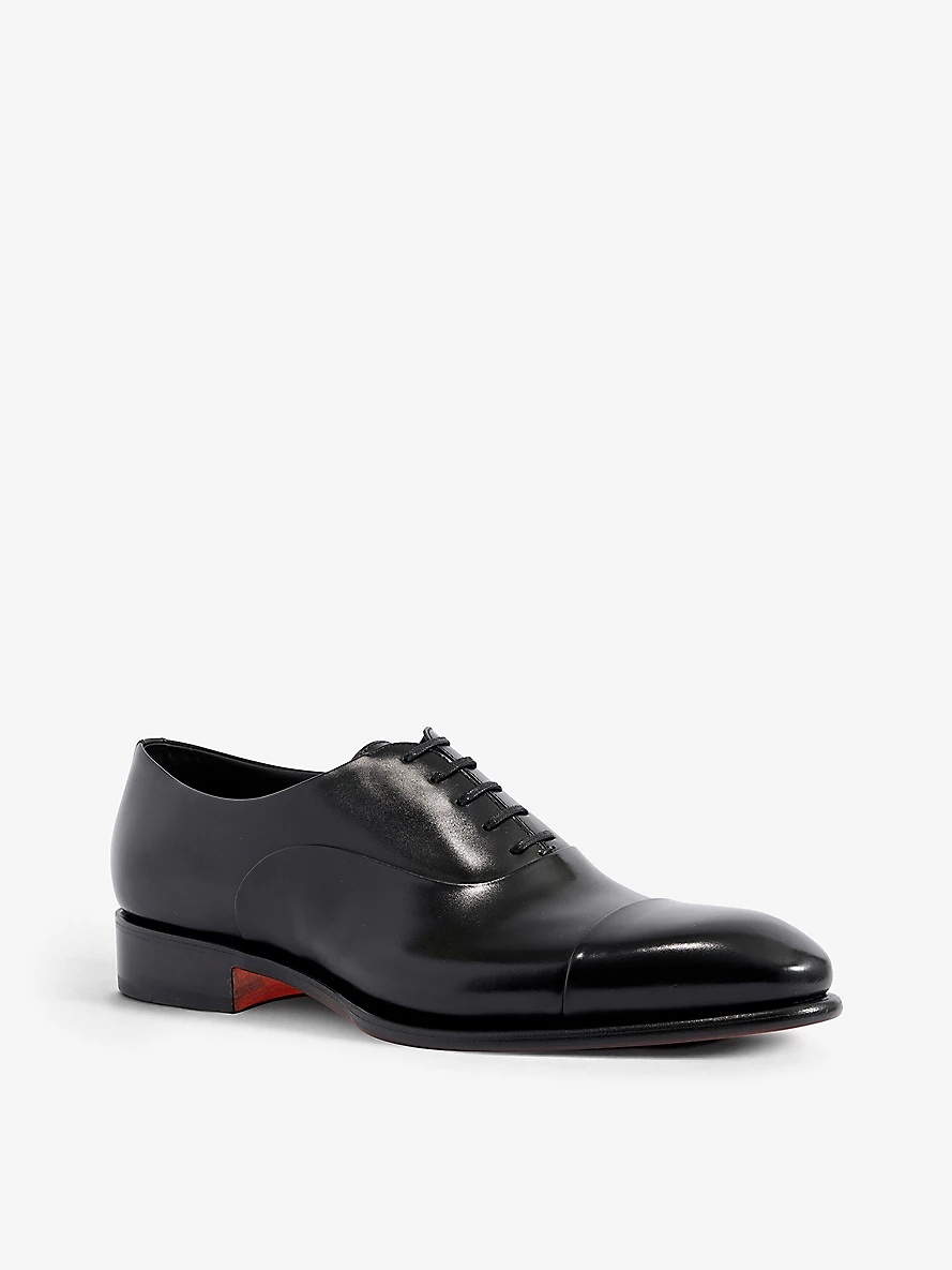 Carter cap-toe leather Oxford shoes - 3