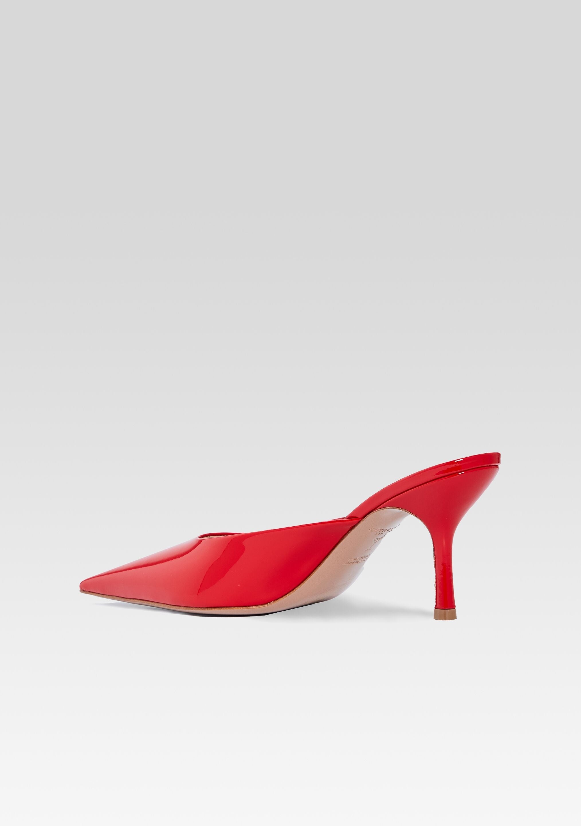 DAPHNE LEATHER MULE - 5