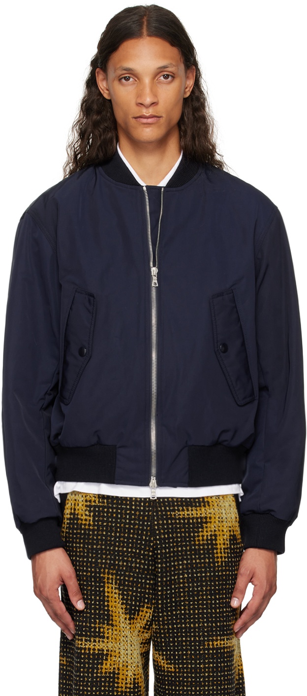 DRIES VAN NOTEN bomber jacket 23ss