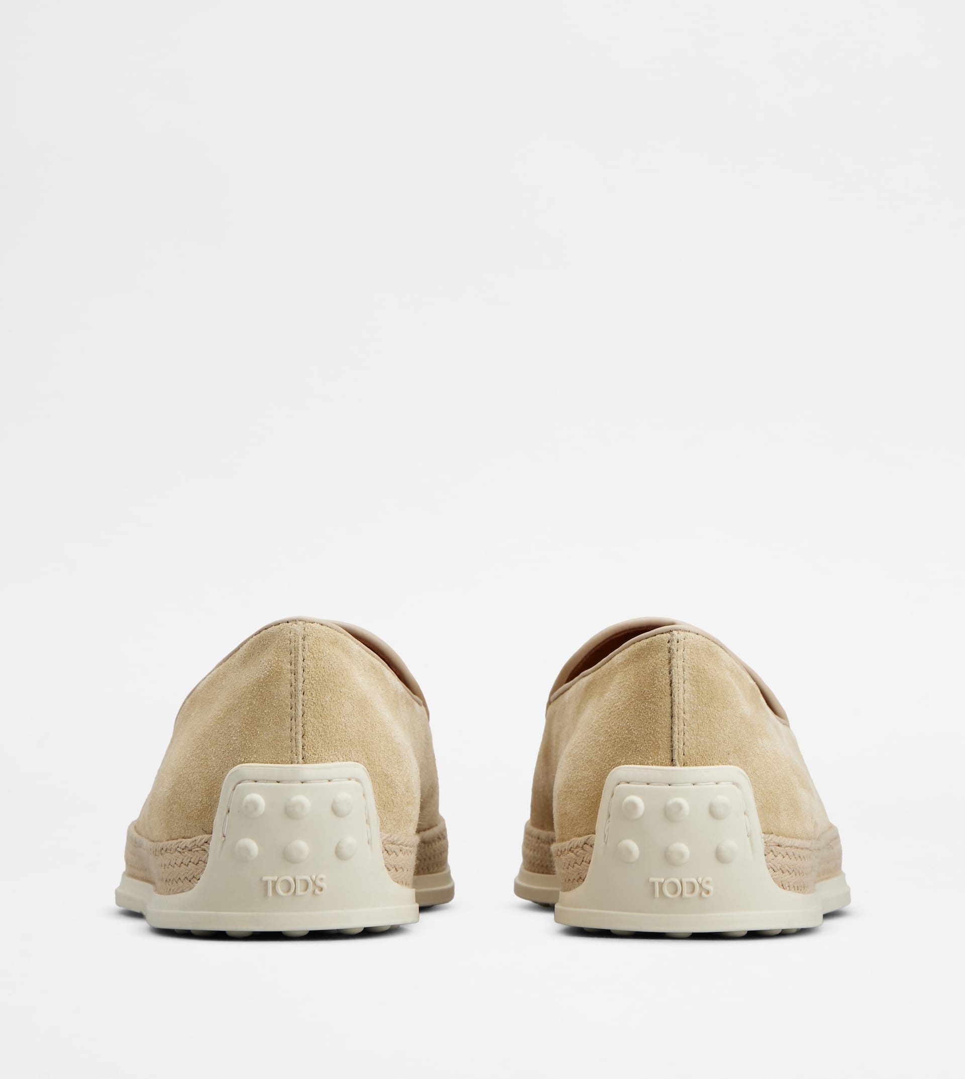 LOAFERS IN SUEDE - BEIGE - 2