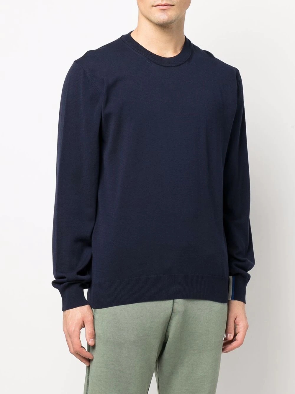 side stripe detail sweater - 3