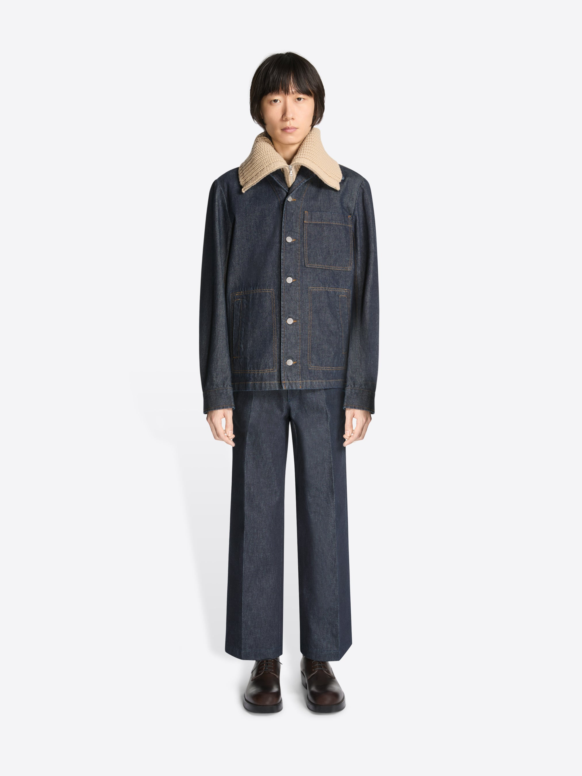 TAILORED DENIM PANTS - 2