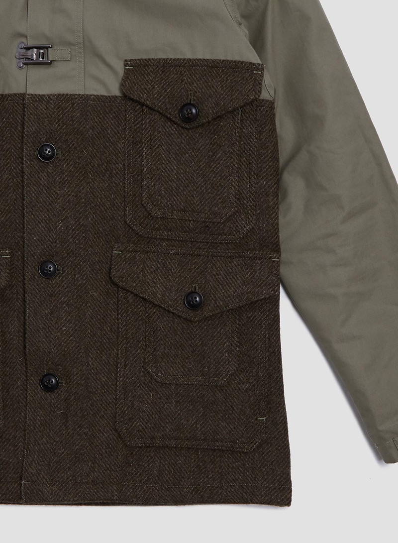 Classic Cameraman Harris Tweed Ventile in Army 5