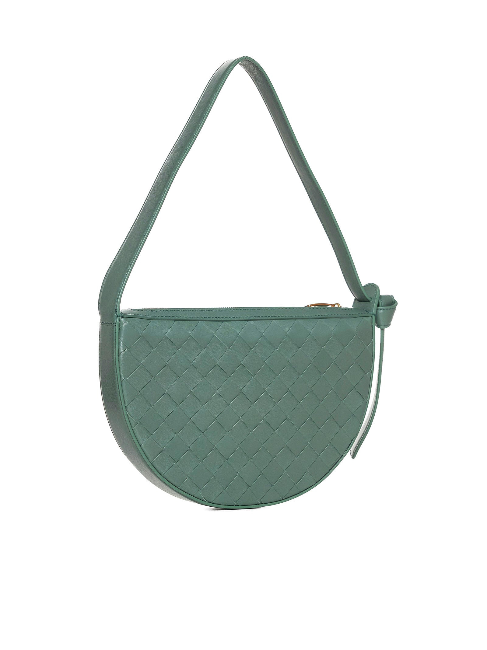 Bottega Veneta Women Sunrise Intrecciato Leather Mini Bag - 3