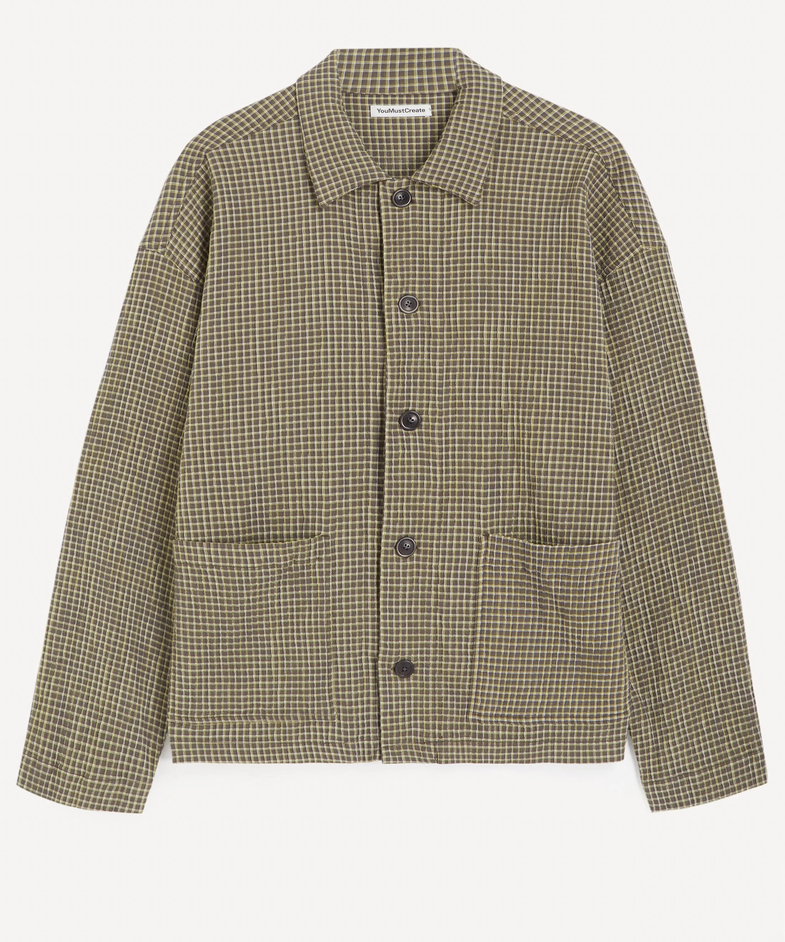 Waffle Check PJ Overshirt - 1