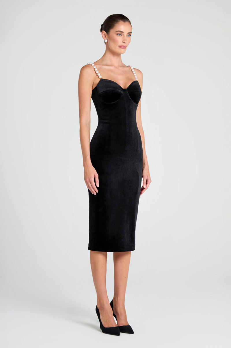 Emily Black Dress 3