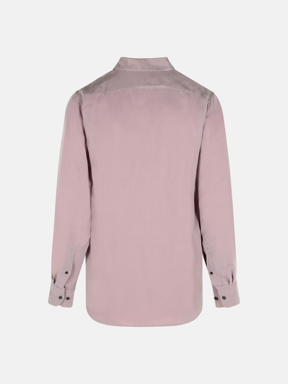 MAUVE CUPRO SHIRT - 3