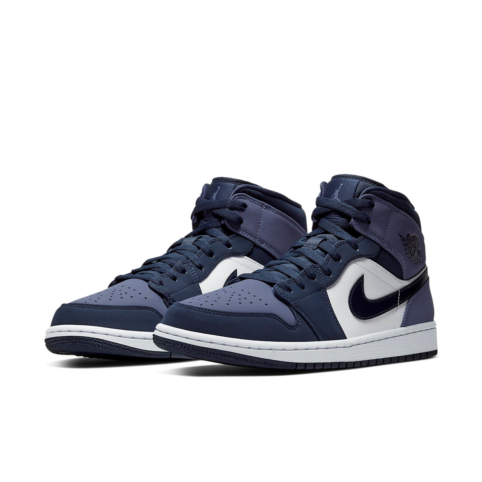 Air Jordan 1 Mid 'Sanded Purple' 554724-445 - 2