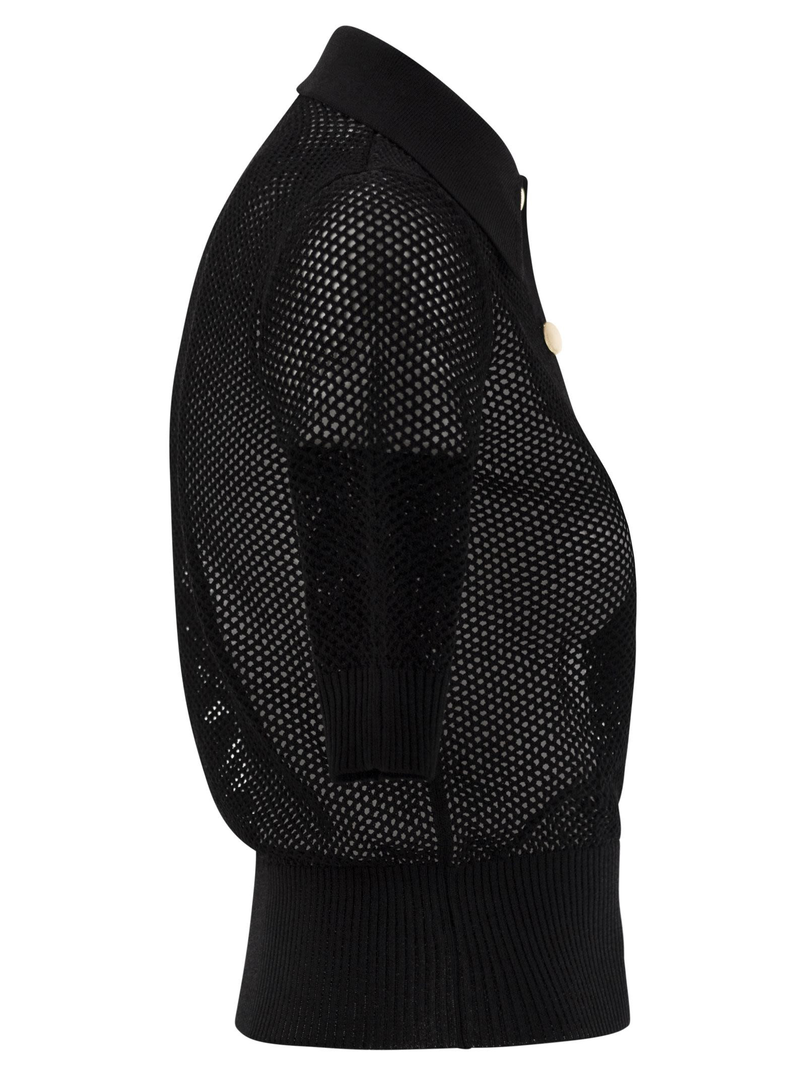 Sportmax Women Casta - Mesh Knit Polo Shirt - 3