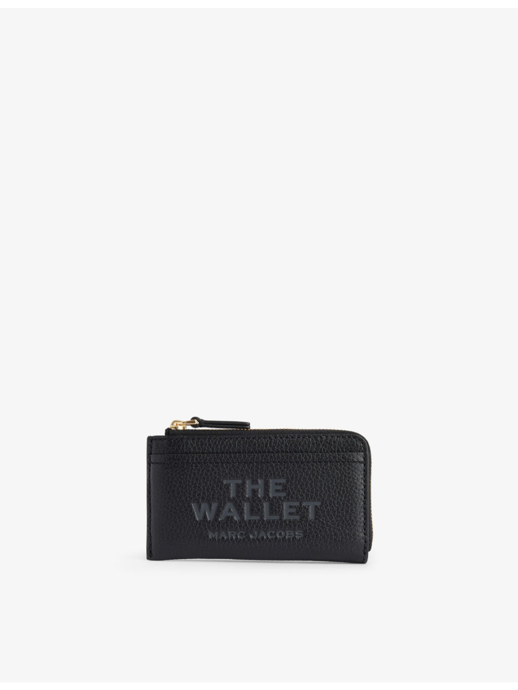 Debossed-branding leather card holder - 1