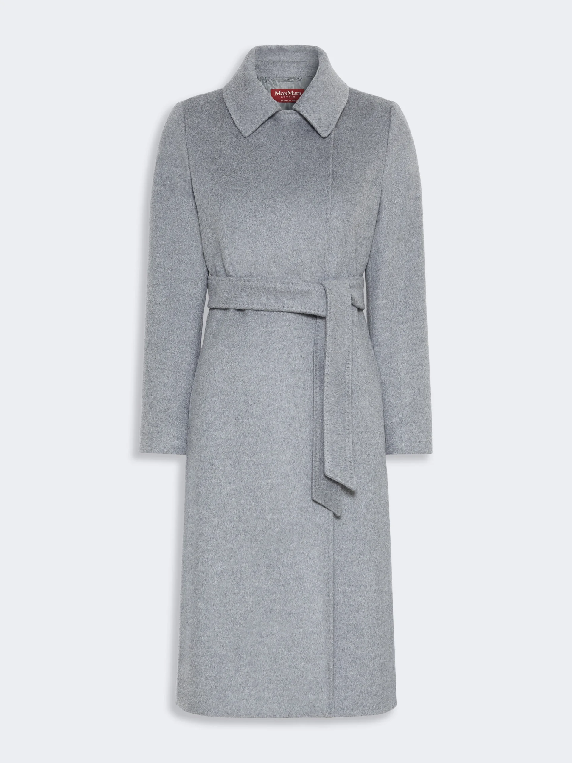 BCOLLAG Double-breasted wool coat - MEDIUM GREY - 1