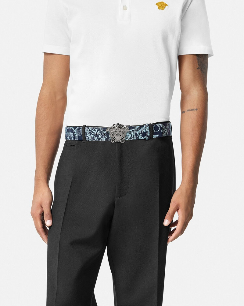 La Medusa Barocco Stencil Belt 4 cm 3