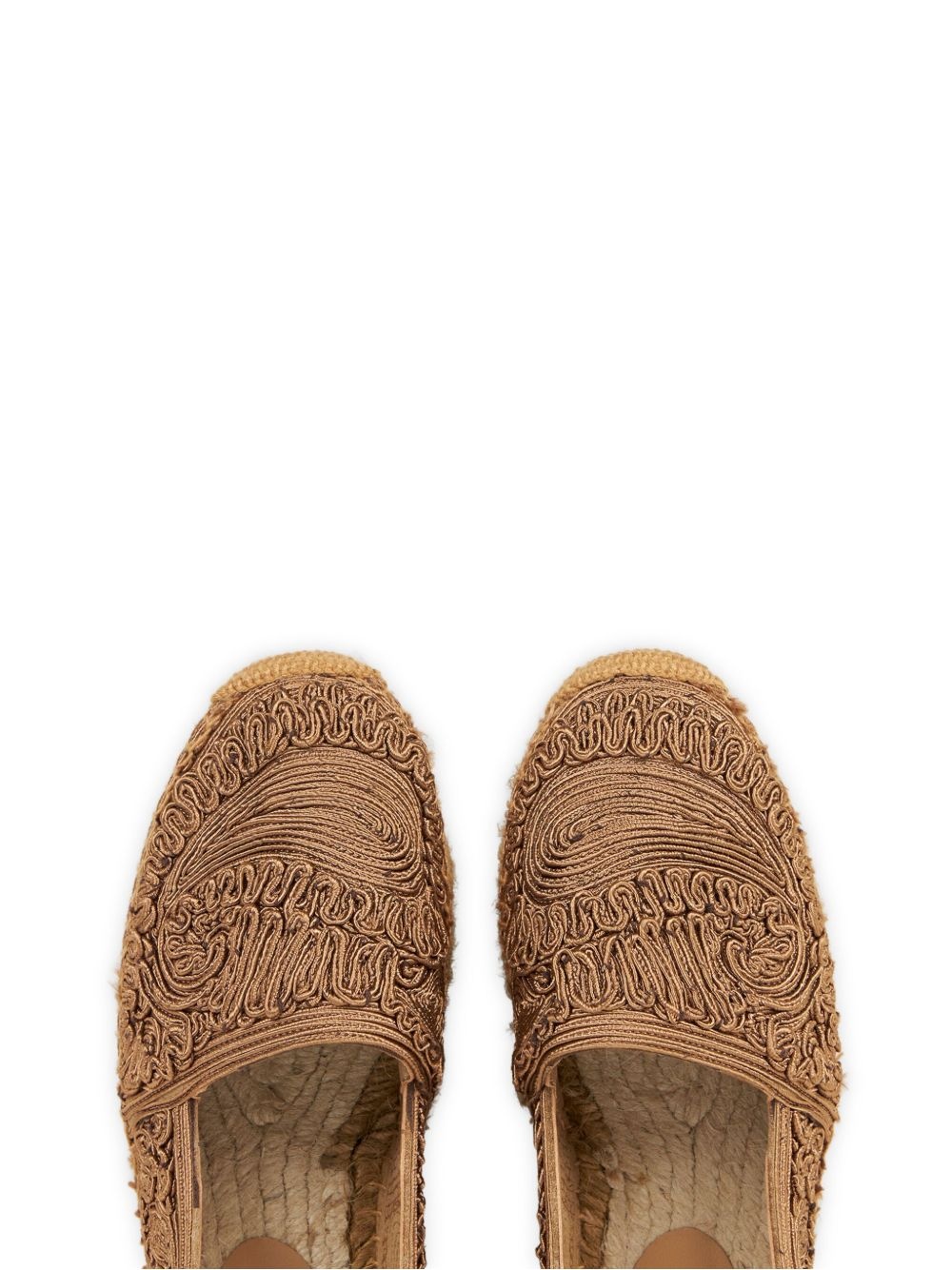 paisley embroidered espadrilles - 3